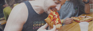 Late Night Pizza Slices $2 Cheese and Pepperoni