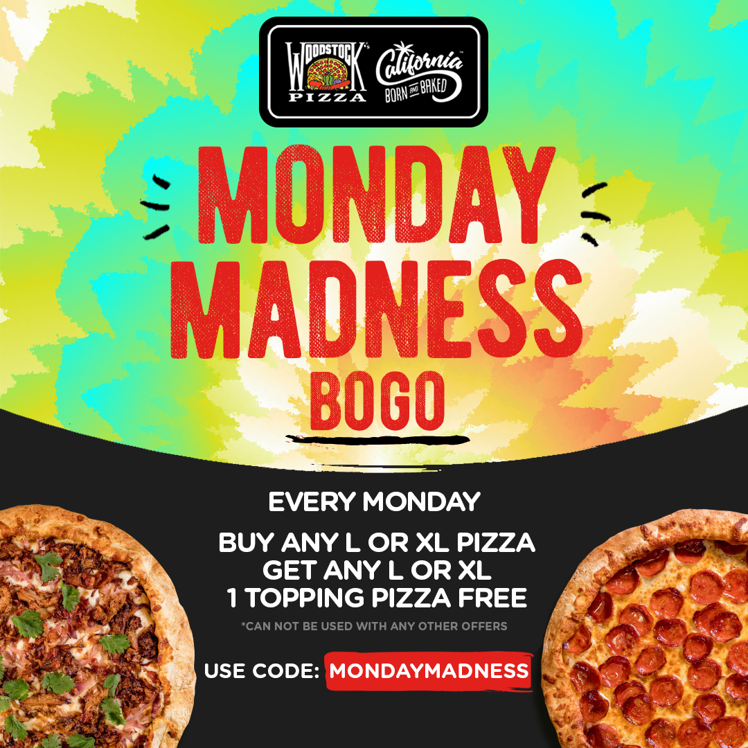 Every Monday Buy any L or XL & Get One Free. Use code: MONDAYMADNESS